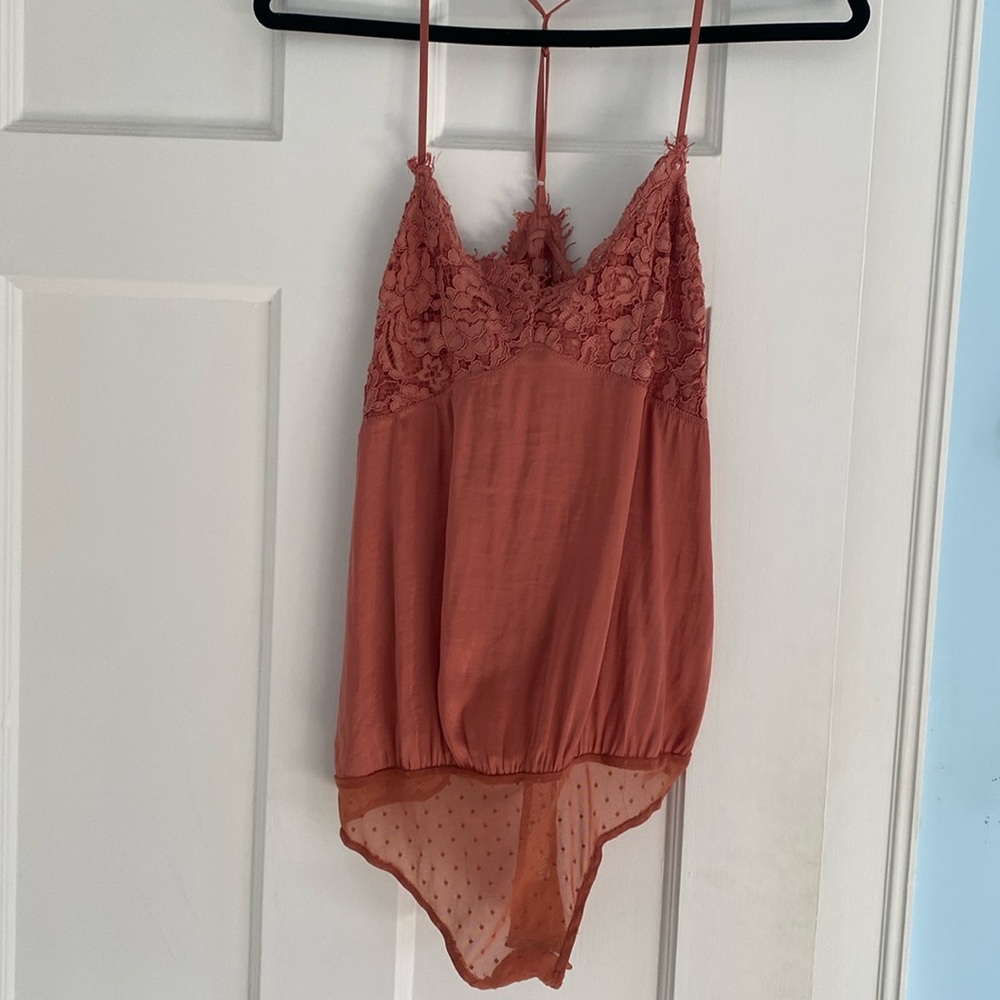 Free people auburn bodysuite